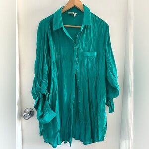 🌻 Teal Button-Up Shirt 🌻
